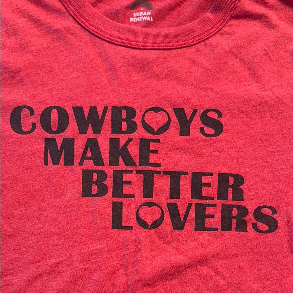 Cowboy graphic t